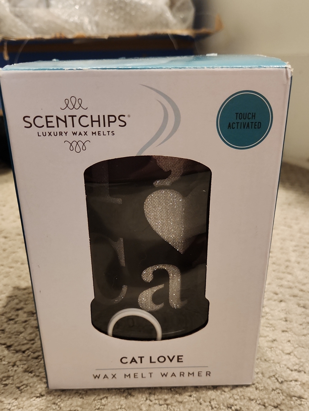 Scentchips I Love Cats Black Wax Melt Warmer